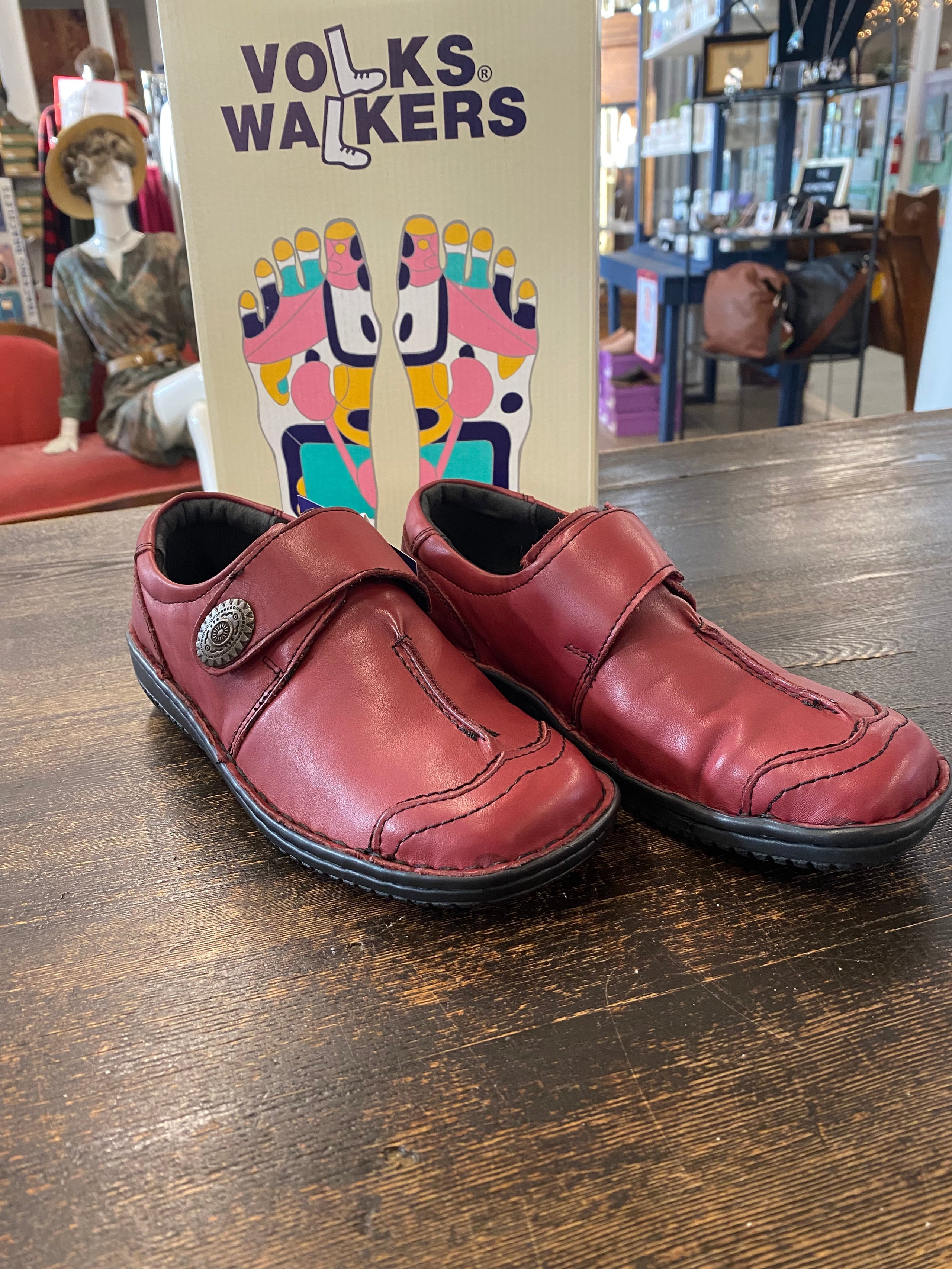 VOLKS WALKER K116 Koeln Burgundy 507227XL The Copper Tree Boutique